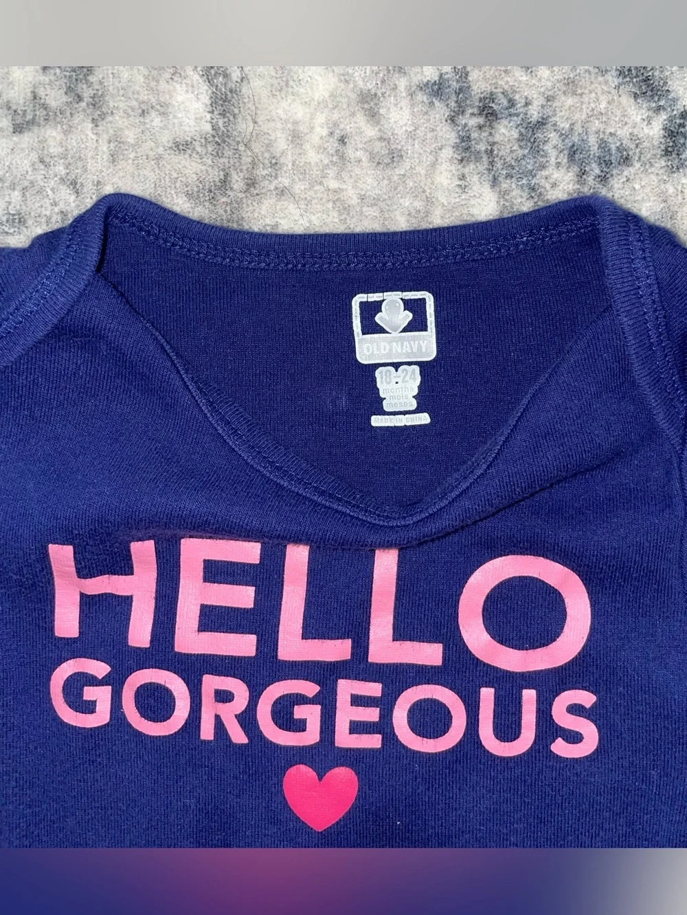 Old Navy onesie bodysuit size 18-24 months